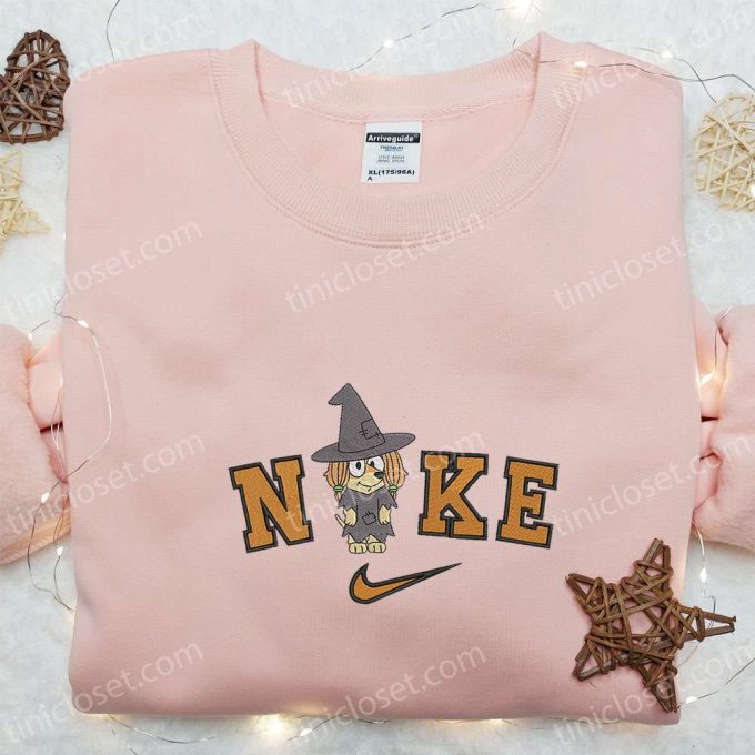 Nike x Halloween Bluey Dog Embroidered Shirt: Cute & Best Halloween Gifts for Family