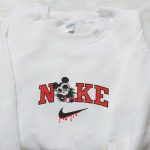 Spooktacular Nike x Halloween Mickey Skull Embroidered Shirt & Disney Hoodie – Shop Nike Inspired Embroidered Sweatshirt