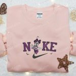 Spooktacular Nike x Halloween Minnie Embroidered Shirt: Disney Inspired Halloween Style!