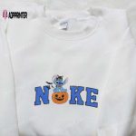 Spooky Stitch Pumpkin & Disney Halloween Embroidered Shirts – Nike Inspired