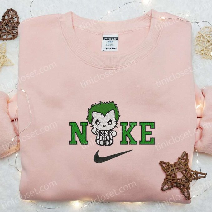 Nike x Hello Kitty Beetlejuice Hoodie: Funny Halloween Sweatshirt Best Family Gift