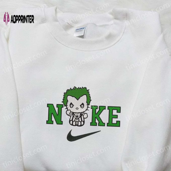 Nike x Hello Kitty Beetlejuice Hoodie: Funny Halloween Sweatshirt Best Family Gift