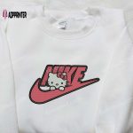 Nike x Hello Kitty Embroidered Shirt & Custom Sweatshirt: Cute Gifts for Her