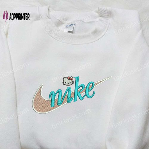 Nike Embroidered Shirt: 戦え戦うんだよ – Perfect Family Gift