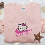 Nike x Hello Kitty Heart Embroidered Hoodie Sweatshirt & T-shirt: Valentine s Inspired Apparel