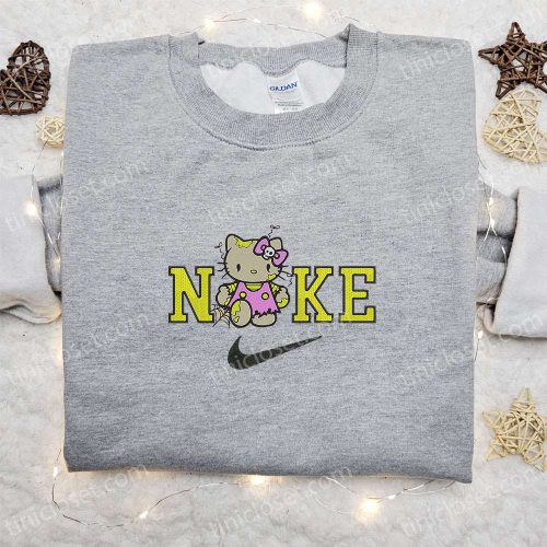 Nike x Hello Kitty Zombie Hoodie & Embroidered Shirt: Adorable Nike Inspired T-shirt