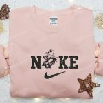 Nike x Jack Skellington Hoodie: Nightmare Before Christmas Embroidered Sweatshirt & Custom T-Shirt