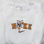 Nike x Jack Skellington Pumpkin Halloween Embroidered Hoodie & T-shirt: The Nightmare Before Christmas Inspired Apparel