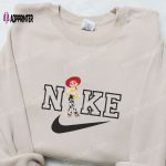 Nike x Jessi Embroidered Sweatshirt: Disney Characters Shirt Best Birthday Gift Ideas