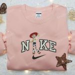 Nike x Jessie Toy Story Embroidered Shirt: Disney & Custom Design for a Unique Style!