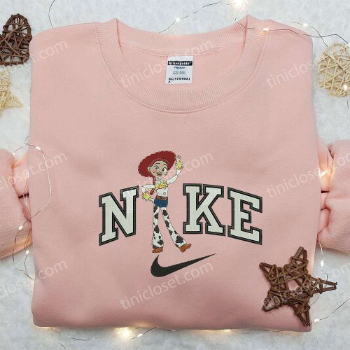 Disney Embroidered Shirt: Nike x Jessie Toy Story & Custom Designs