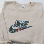 Nike x Joker Halloween Embroidered Shirt: Spooky & Stylish Nike Inspired Design