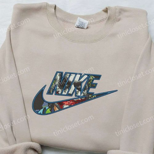 Nike x Joker Halloween Embroidered Shirt: Spooky & Stylish Nike Inspired Design