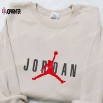 Nike x Jordan Embroidered Sweatshirt: NBA Sport Shirt Best Birthday Gift Ideas