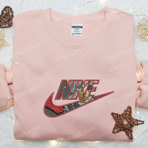 Nike x Ken Kaneki Anime Embroidered Sweatshirt: Tokyo Ghoul Hoodie Perfect Birthday Gift for Family