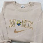 Nike x Kevin Minion Embroidered Hoodie Sweatshirt & T-shirt: Cartoon Inspired Nike Collection