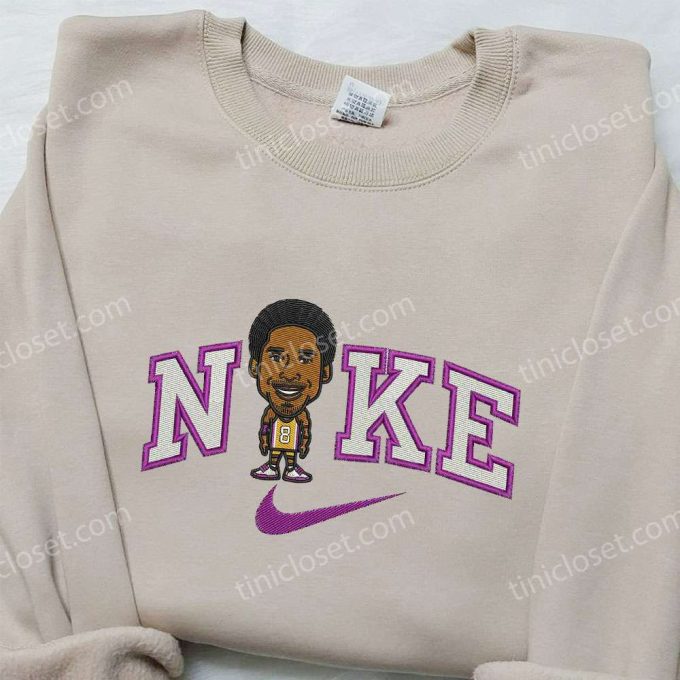 Kobe Bryant Caricature Embroidered Shirt – Lakers NBA x Nike Limited Edition