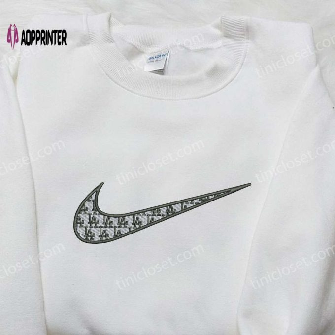 Nike x LA Embroidered Shirt: Customized and Stylish Gift for Family