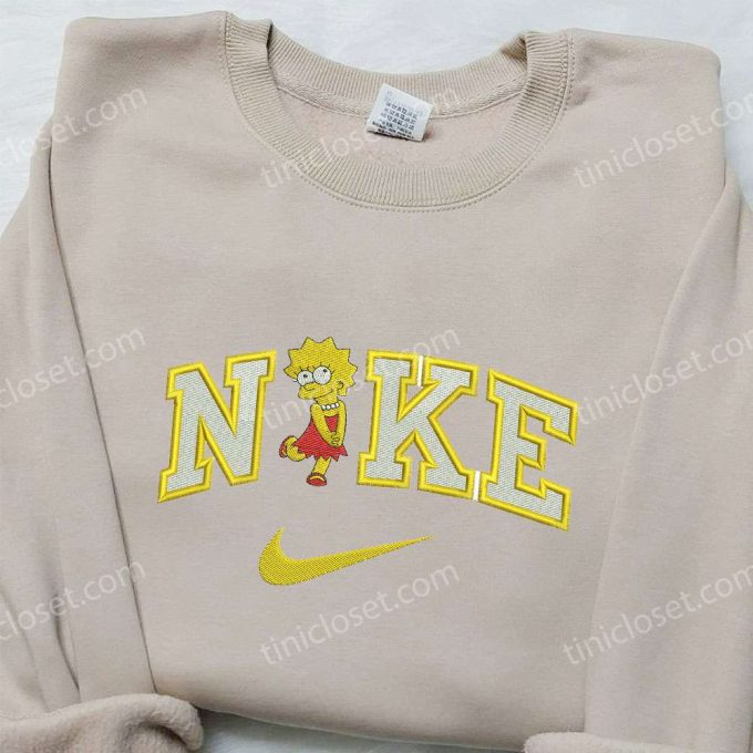 Exclusive Nike x Lisa Marie Simpson Embroidered Shirt: The Perfect Cartoon Statement!