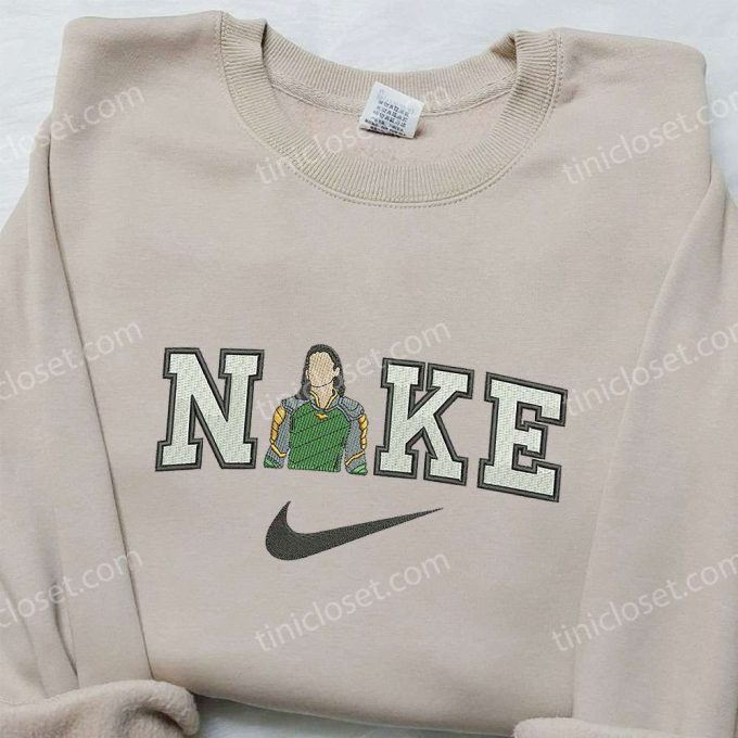 Nike x Loki Embroidered Shirt: Marvel-Inspired & Stylish Nike Shirt