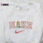 Stylish Nike x Lola Bunny Embroidered Shirt: Custom Cartoon Tee