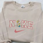 Stylish Nike x Lola Bunny Embroidered Shirt: Custom Cartoon Tee