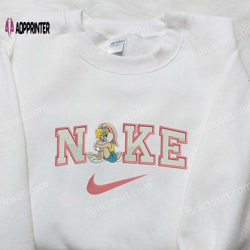 Nike x Lola Bunny Basketball Embroidered Shirt: Cartoon & Custom Design