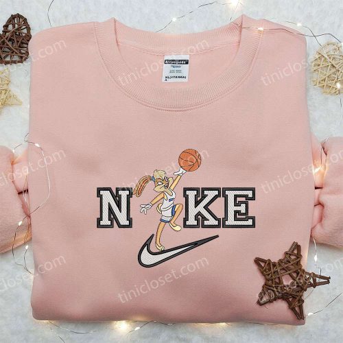 Nike x Lola Bunny Basketball Embroidered Shirt – Cartoon Inspired Tee