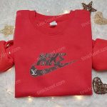 Nike x Louis Vuitton Embroidered Shirt: Custom Unique Gift for Family