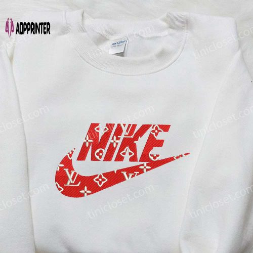 Tracktor x Nike Swoosh Embroidered Hoodie & Transportation Shirt Nike Inspired Apparel