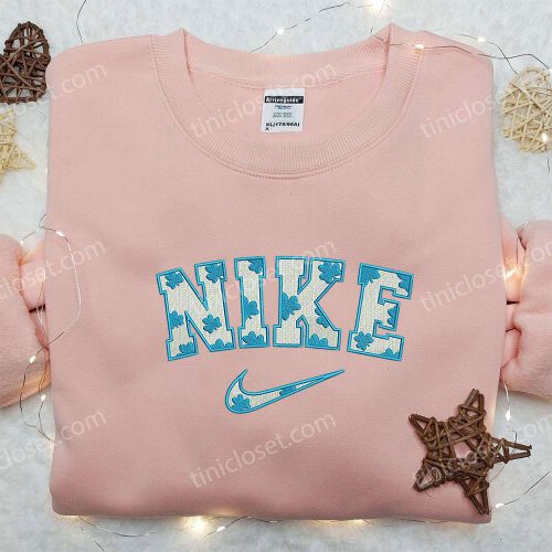 Custom Nike x Lucky Grass Embroidered Shirt: Best Family Gifts