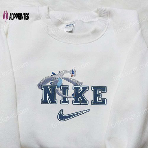 Nike-Inspired Embroidered Shirt: Perfect Family Gifts for Athletes