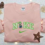 Nike x Luigi Embroidered Shirt: Best Family Gift Nike Inspired Design