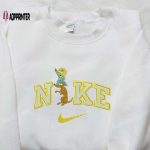 Stylish Nike x Maggy and Dog Embroidered Shirt The Simpsons & Cartoon Design