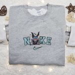 Nike x Maleficent Stitch Embroidered Shirt: Disney Halloween Inspired