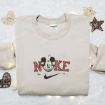 Nike x Mickey Dracula Embroidered Shirt: Disney Halloween Inspired Apparel