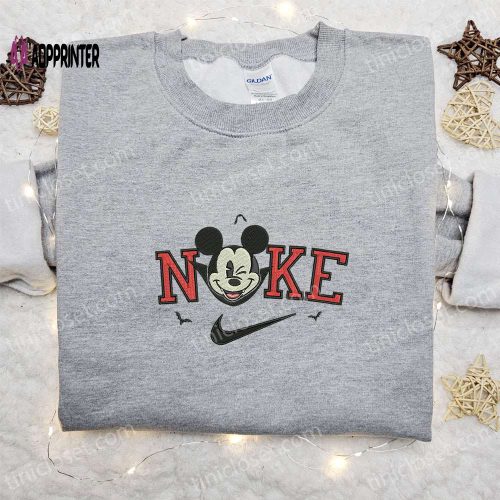 Swoosh x Ornament Hoodie: Custom Embroidered Sweatshirt & Nike Inspired T-shirt