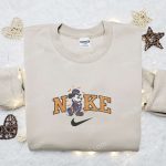 Nike x Mickey Halloween Embroidered Sweatshirt: Disney Hoodie & Adorable Shirt