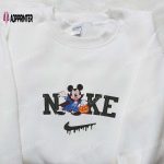 Nike x Mickey Mouse Vampire Embroidered Sweatshirt & T-shirt: Disney Characters Inspired Apparel