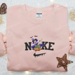 Disney Characters Embroidered Sweatshirt T-Shirt & Hoodie – Nike x Mickey Mouse Witch Bat Design