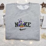 Disney Characters Embroidered Sweatshirt T-Shirt & Hoodie – Nike x Mickey Mouse Witch Bat Design