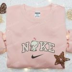 Nike x Milk Bear Love Embroidered Sweatshirt: Milk and Mocha Shirt Perfect Gift Idea