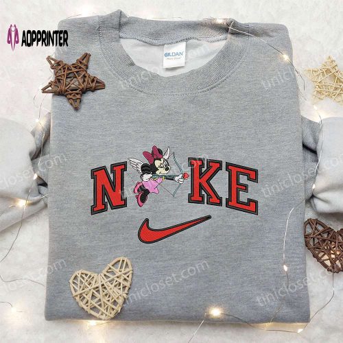 Nike x Minnie Cupid Embroidered Shirt – Walt Disney Custom Design