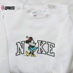 Stylish Nike x Minnie Mouse & Walt Disney Embroidered Shirts – Customizable!