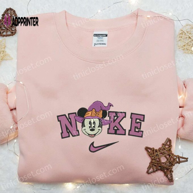 Disney Halloween Embroidered Hoodie Sweatshirt & T-shirt: Nike x Minnie Mouse & Inspired Collection