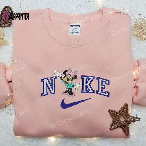 Nike x Minnie Xmas Embroidered Shirt: Walt Disney s Best Christmas Shirt