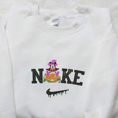 Nike x Minnie Mouse Witch Hoodie: Disney Characters Sweatshirt Perfect Family Gifts