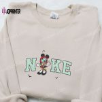 Halloween Embroidered Shirt by Nike x Minnie Sally: Disney Characters Sweatshirt Best Family Gifts