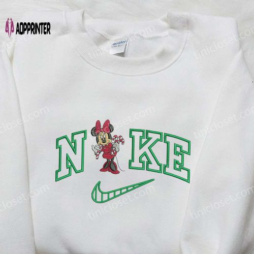 Nike x Minnie Xmas Embroidered Shirt: Walt Disney s Best Christmas Shirt