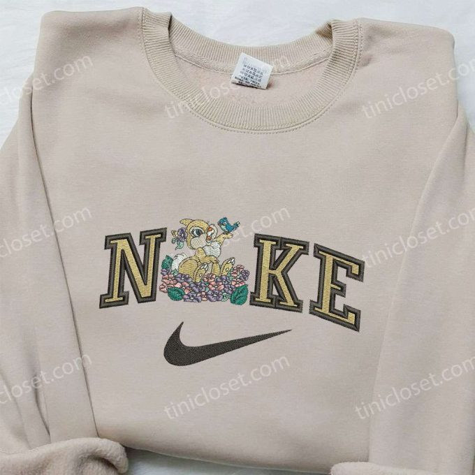 Nike x Miss Bunny Embroidered Shirt: Disney Cartoon Inspired Apparel